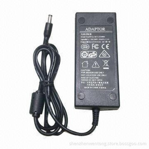 AC/DC Adapter for Notebook, 60W Output Power, Measuring 120 x 53 x 32mm